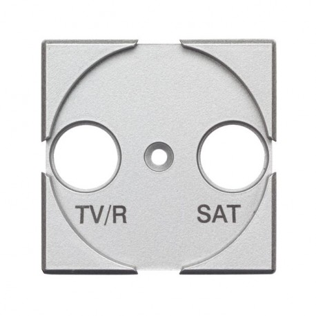 C4212 BTCINO LU-FRONTAL TV/R-SAT 2M WHITE