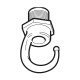 2M LEGRAND SIGHT GLASS 2 MOD. FLAT CAP S/M