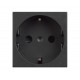 RG4141 BTCINO CL-BASE 2P+T 16A/230V 2M SCURO