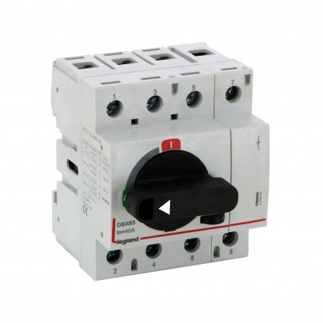 424007 LEGRAND SECCIONADOR DIN SD DSX 4P 40A