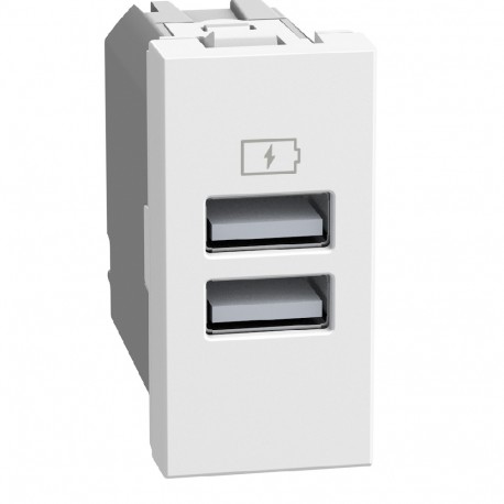 YW4191AA BTCINO LW-BASE USB A+A 3A 15W 1M WH