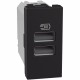 YD4191AA BTCINO BASE LW USB A+A 3A 15W 1M DK