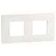 YA4802M2WM BTCINO LW-2X2M WEISSE GLIMMERPLATTE