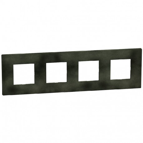 YA4802M4DG BTCINO LW-2X4M DARK GREEN PLATE