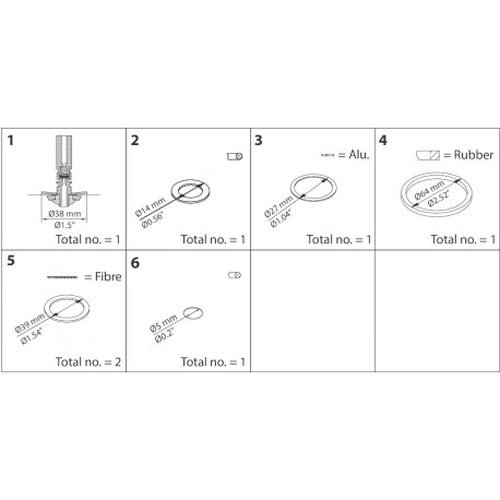 032F2345 DANFOSS REFRIGERATION Reparatursatz, EVRAT / EVRST 20