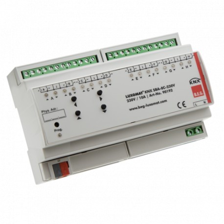 90192 LUXOMAT KNX-SBA-8C-230V