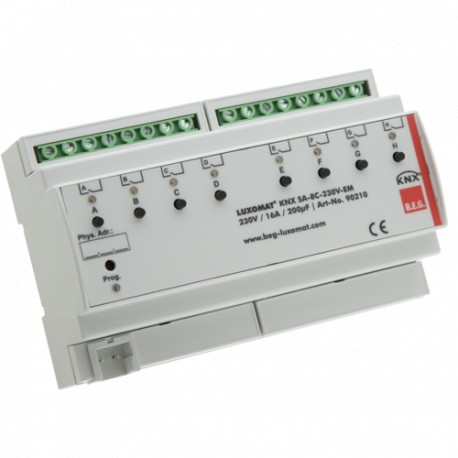90210 LUXOMAT KNX-SA-8C-230V-EM