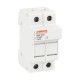FB01B1N LOVATO BASE PORTAFUSIBILI, PER FUSIBILI 10X38MM. CORRENTE NOMINALE 32A (690VAC), 1P+N. SENZA INDICAT..