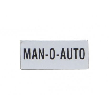 8LM2TAI242 LM2TAI242 LOVATO ETICHETTA CON TESTO PER PORTAETICHETTA LPX AU100, PER SELETTORI, MAN-O-AUTO