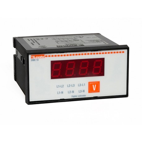 DMK10 LOVATO 3 Phasenspannungen, 3 verkettete Spannungen, 3 max. Phasenspannungen, 3 max. verkettete Spannun..