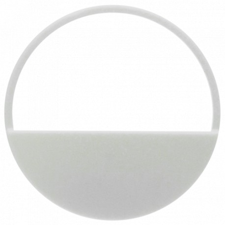 33207 LUXOMAT Carátulas obturadoras para PD9-GH blanco