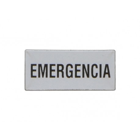 8LM2TAE220 LM2TAE220 LOVATO ETICHETTA CON TESTO PER PORTAETICHETTA LPX AU100, EMERGENCIA