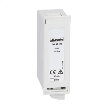 EXP1012T LOVATO MÓDULO DE EXPANSÃO DE EXP SÉRIE PARA FLUSH-MONTAGEM DE PRODUTOS, INTERFACE RS485, TROPICALIZ..