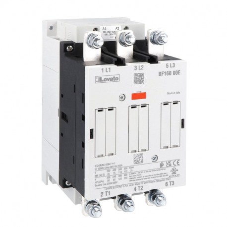 BF16000E230 LOVATO CONTATTORE 3P 160A AC3 100...250VAC/DC