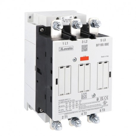 BF19500E024 LOVATO CONTATOR 3P 195A AC3 24-60VAC/20-60VDC