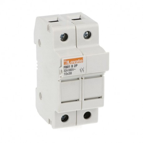 FB01B2P LOVATO 1P. Ohne Licht. 2 Module