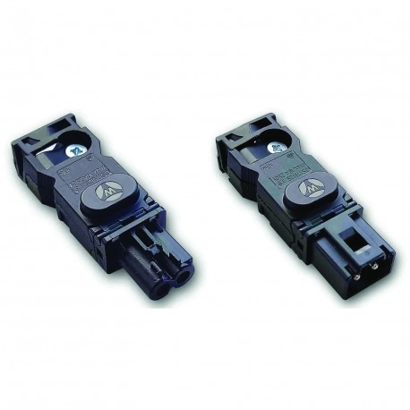 CELCN1 ELDON Conector macho compacto/fêmea, conector macho/fêmea para pacote compacto de luminária de 1