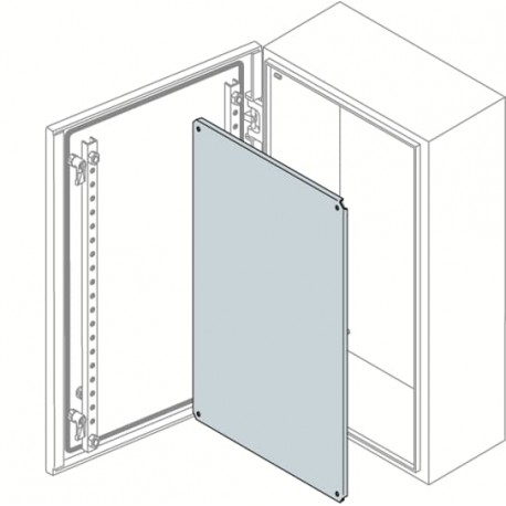 PF5050 ABB MONTAGE-PLATTE 500X500MM HXW