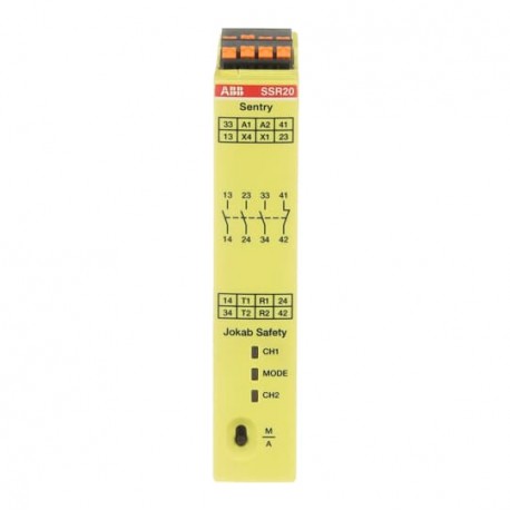 2TLA010051R0001 ABB Sentry SSR20P Sicherheitsrelais Push-In