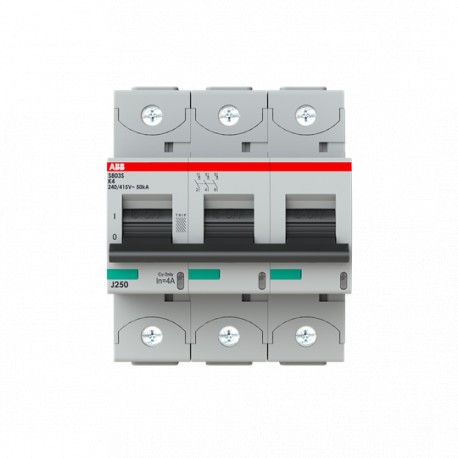 2CCF019959R0001 ABB Internazionale. autistica. S803S-K4 3P 4A K 50kA