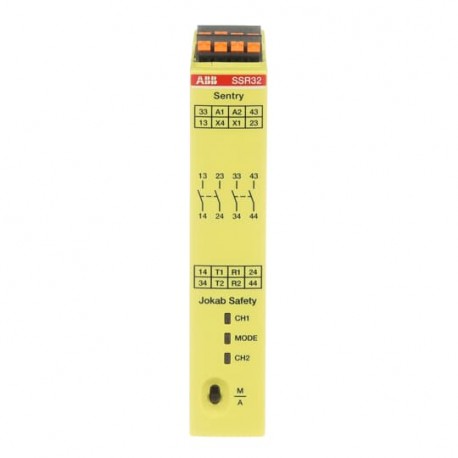 2TLA010052R0401 ABB Sentry SSR32P Защитное реле Push-In