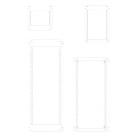 4TBP833264C0100 ABB POLYSAFE MODULARES CHASSIS 500x500 40M