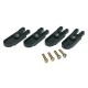 4TBO851266C0100 ABB APO. Polyamide wall fixing 4 pieces