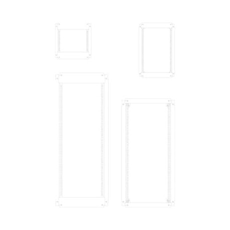 4TBP833265C0100 ABB МОДУЛЬНОЕ ШАССИ POLYSAFE 500x750 68M