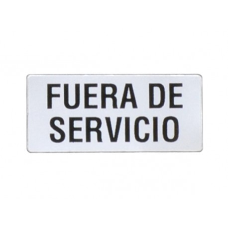 8LM2TAE221 LM2TAE221 LOVATO Etiqueta para portaetiquetas LPXAU100 grabada FUERA DE SERVICIO