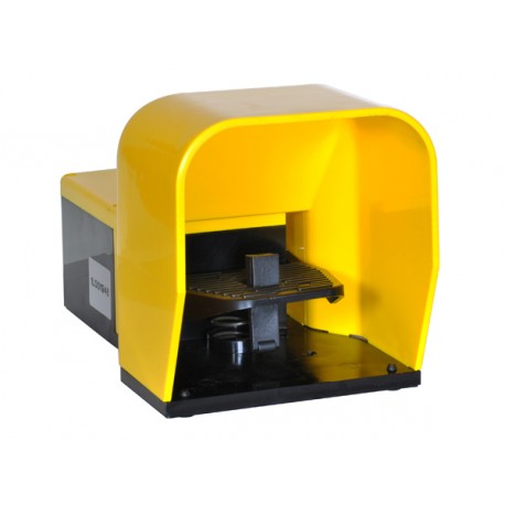 KG210L11 LOVATO FOOT SWITCH, K SERIES, ONE PEDAL, WITH SAFETY LEVER, PLASTIC BODY, CLOSE. CONTACTS 1NO+1NC S..