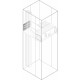 PRVS0181 ABB Segreg. vertical background bars, H100,A800