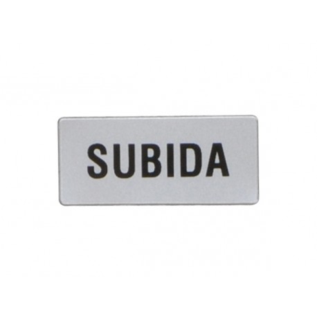 8LM2TAE227 LM2TAE227 LOVATO ETICHETTA CON TESTO PER PORTAETICHETTA LPX AU100, SUBIDA
