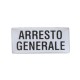8LM2TAI213 LM2TAI213 LOVATO ETICHETTA CON TESTO PER PORTAETICHETTA LPX AU100, ARRESTO GENERALE