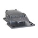 KR100S11 LOVATO FOOT SWITCH, K SERIES, UNE PÉDALE, AVEC ACTIONNEMENT GRATUIT, corps métallique, OUVERT. CONT..