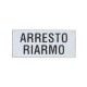 8LM2TAI214 LM2TAI214 LOVATO ETICHETTA CON TESTO PER PORTAETICHETTA LPX AU100, ARRESTO RIARMO