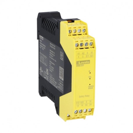 SRALC21 LOVATO SICHERHEITSRELAIS LICHTVORHÄNGE 2NO+1PNP
