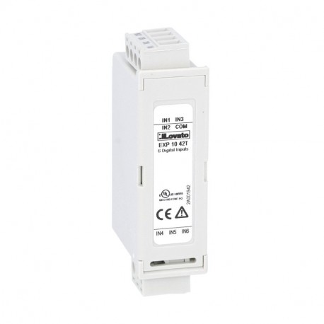 EXP1042T LOVATO MÓDULO DE EXPANSÃO DE EXP SÉRIE PARA FLUSH-MOUNT PRODUTOS, 6 ENTRADAS DIGITAIS, TROPICALIZED
