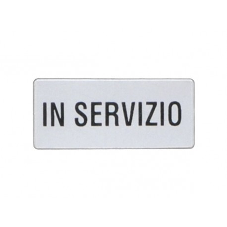 8LM2TAI223 LM2TAI223 LOVATO ETICHETTA CON TESTO PER PORTAETICHETTA LPX AU100, IN SERVIZIO