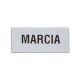 8LM2TAI225 LM2TAI225 LOVATO ETICHETTA CON TESTO PER PORTAETICHETTA LPX AU100, MARCIA