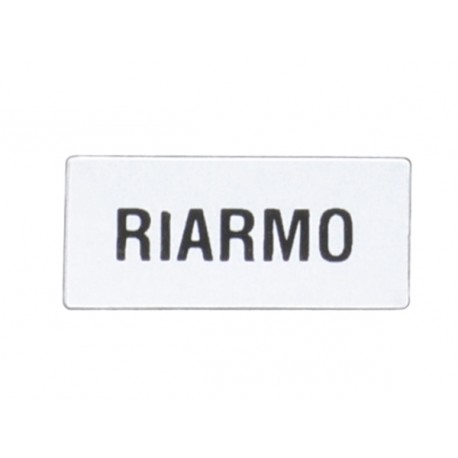 8LM2TAI226 LM2TAI226 LOVATO LABEL WITH TEXT FOR LPX AU100 LEGEND HOLDER, RIARMO