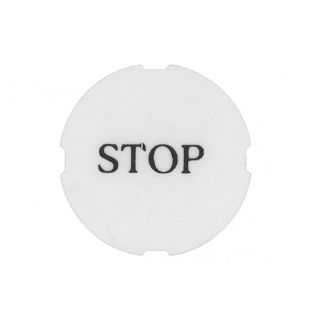 8LM2TAT230 LOVATO PRINTED LABEL TO BE INSERTED IN PILOT LIGHTS AND PUSH-BUTTONS