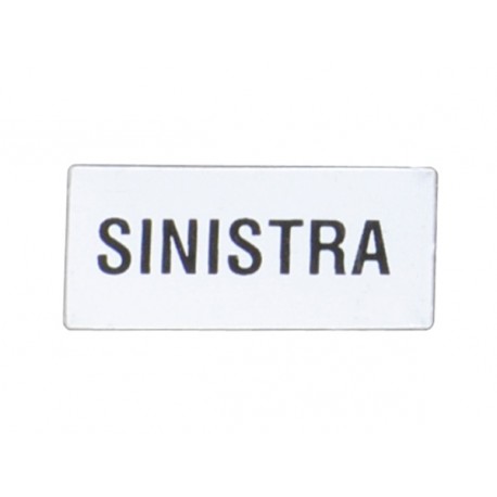 8LM2TAI228 LM2TAI228 LOVATO ETICHETTA CON TESTO PER PORTAETICHETTA LPX AU100, SINISTRA
