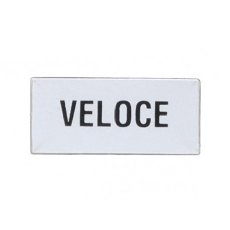 8LM2TAI231 LM2TAI231 LOVATO LABEL WITH TEXT FOR LPX AU100 LEGEND HOLDER, VELOCE