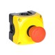 LPZP1B502 LOVATO Botonera plástico Platinum Amarilla montada con LPCB6344
