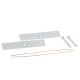 EXM8004 LOVATO SET OF SEALABLE TERMINAL COVERS FOR DMG100/101/110/200/210/300