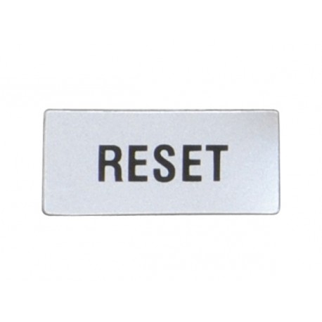 8LM2TAGB226 LM2TAGB226 LOVATO Etiqueta para portaetiquetas LPXAU100 grabada RESET