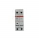 2CSM251503R1801 ABB База держателя предохранителей E91N/32S 32A 1p+N ind