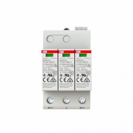 2CTB802401R1500 ABB Prot. Umschlag. OVR PV T2 40-1500PTS