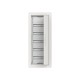 2CPX052608R9999 ABB CU15V Bras Emp 60mód (125mm) pta met