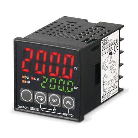 E5CB-Q1P 100-240 VAC E5CB0006G E5CBQ1PAC100240 OMRON Pt100 Выход Напряжения 1 Сигнал 48x48
